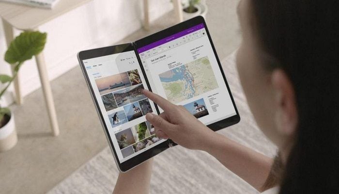 Microsoft, Surface Neo, Windows 10x, coronavirus
