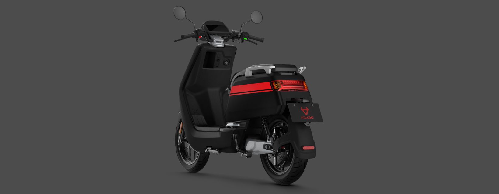 NIU NQi GTS back background rear 2