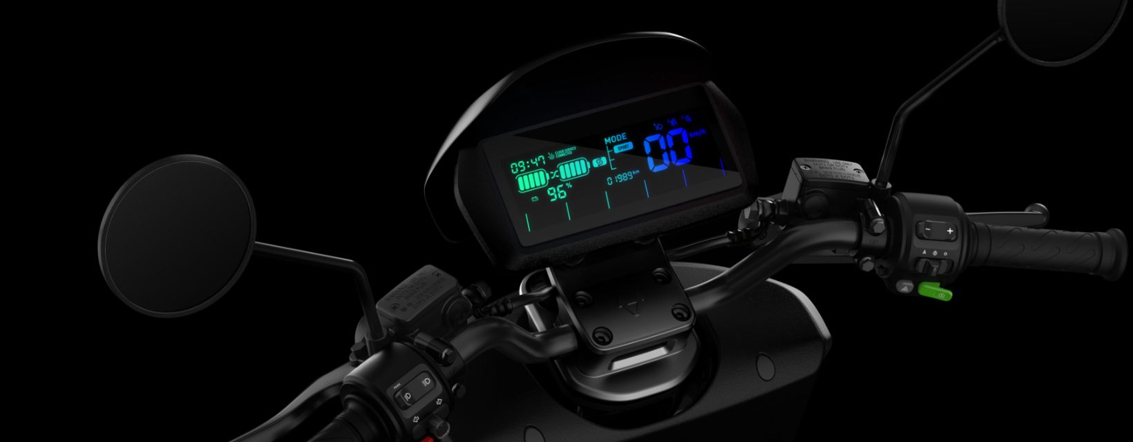 NIU NQi GTS dashboard