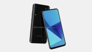 Samsung selfie camera pop-up