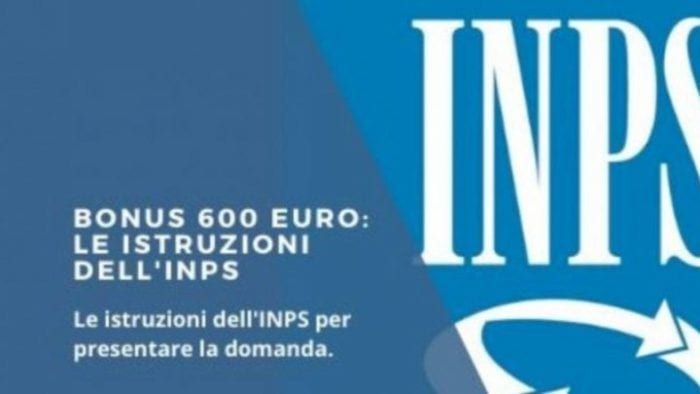 bonus 600 euro iNPS