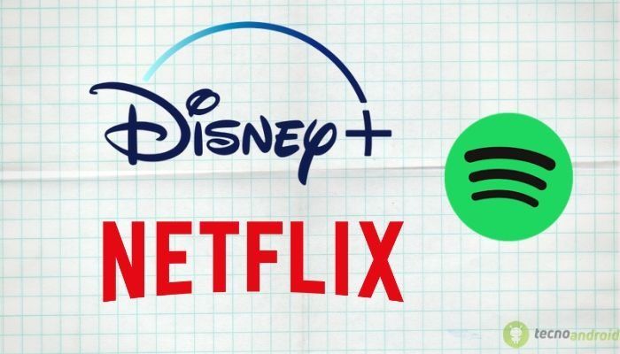 disney+ netflix e spotify