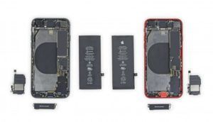 iPhone SE 2020, iPhone 8, iFixit, teardown, smontaggio