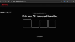 netflix PIN sugli account