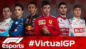 F1, Formula 1, Virtual GP, Brasile, Interlagos, Ferrari, Mercedes, Red Bull, Charles Leclerc, Alex Albon