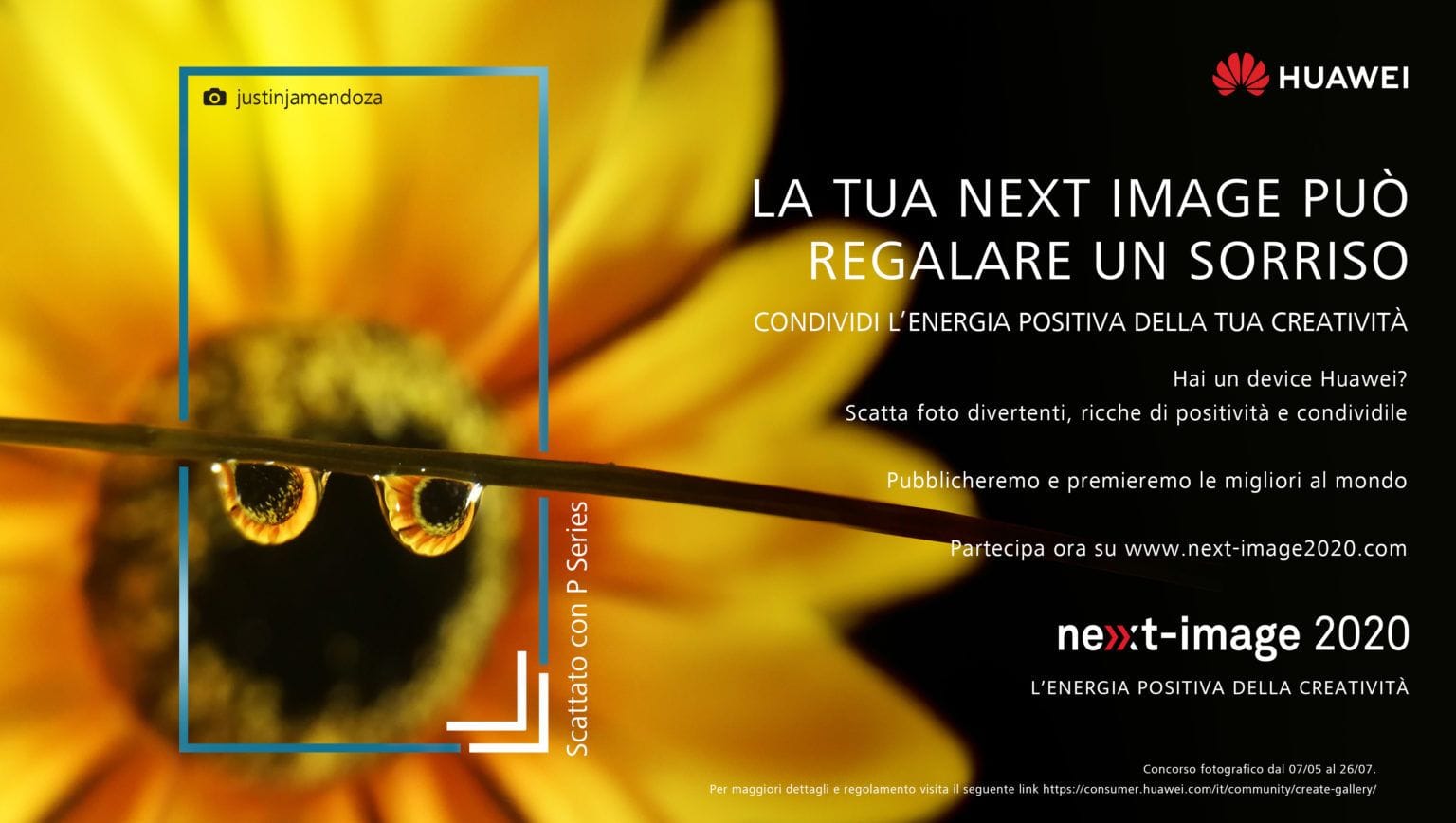 Huawei Next-Image 2020: i tuoi scatti condivisi con tutto il mondo