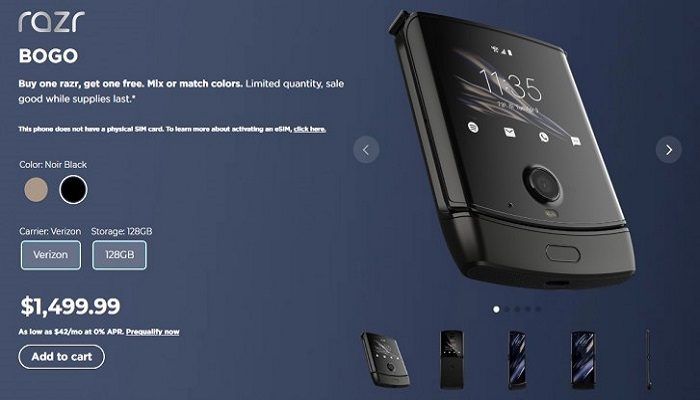 Motorola Razr 2019