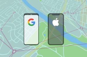 Notifiche di esposizione al COVID-19 android e iOS