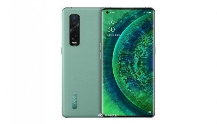 Oppo Find X2 Pro Green Vegan Leather 