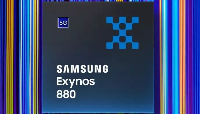 Samsung, Exynos 880, SoC, 5G, mid-range