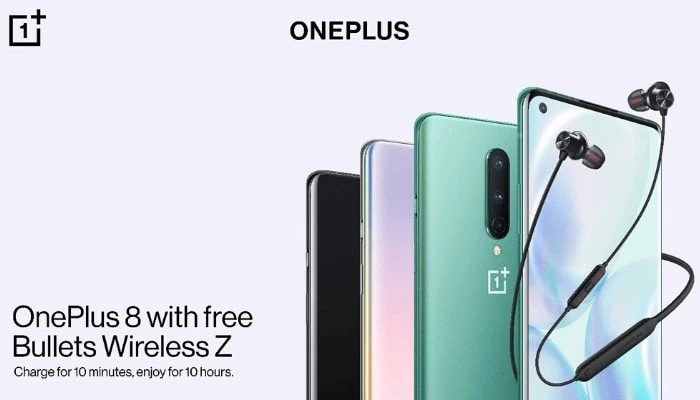 OnePlus lancia il Gaming Bundle con OnePlus 8 e Bullets Wireless Z