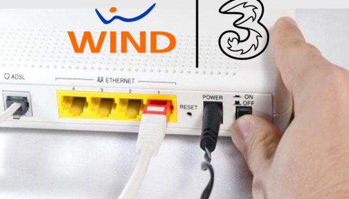 wind tre modem libero