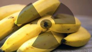 radiazioni banane