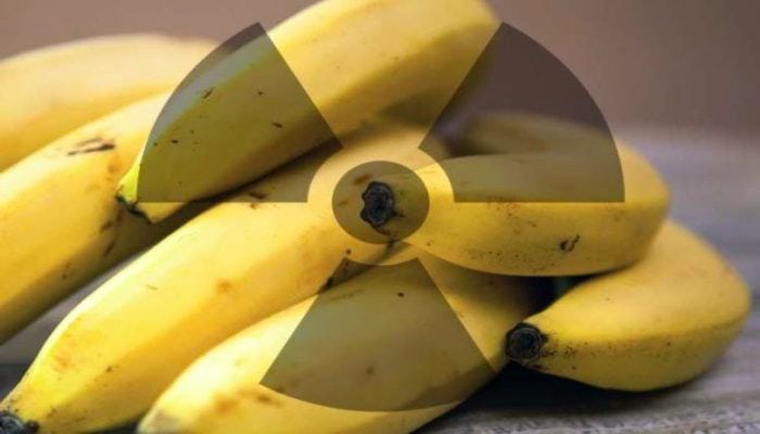radiazioni banane