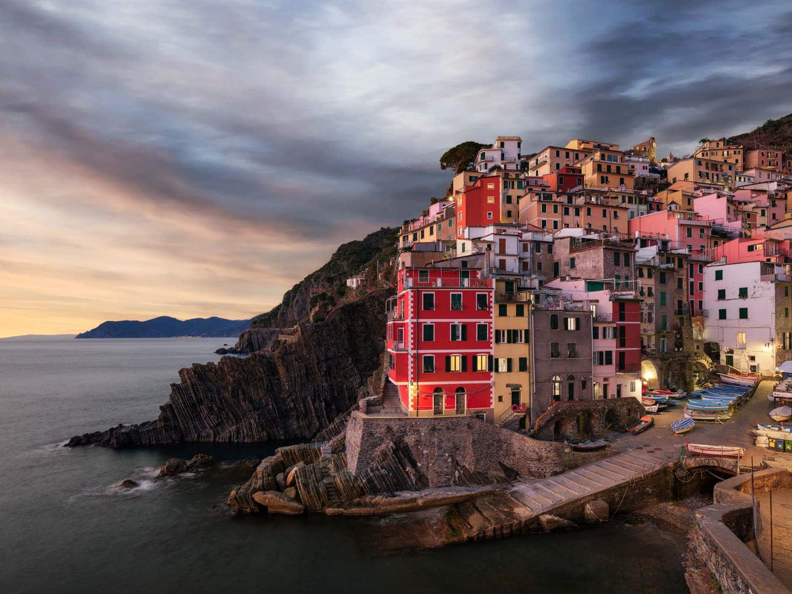 ©Simone Sbaraglia_Tramonto a Riomaggiore, Cinque Terre