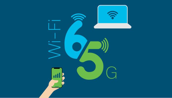 5G e wi-fi uniti