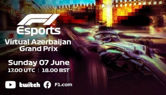 F1, Formula 1, Virtual GP, Azerbaijan, Baku, George Russell, Charles Leclerc, Williams, Ferrari