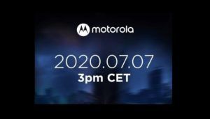 Motorola evento 7 luglio Motorola Edge Lite