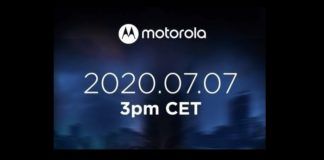 Motorola evento 7 luglio Motorola Edge Lite
