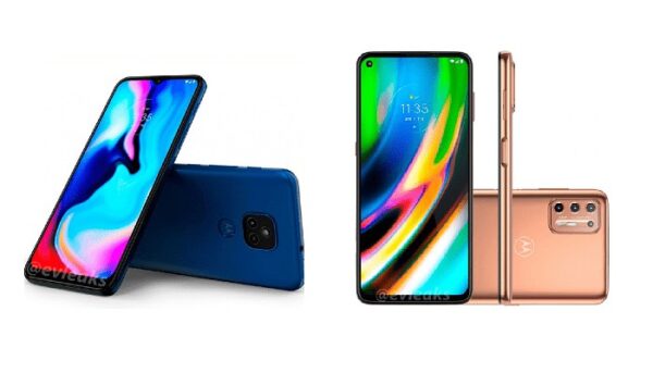 Motorola Moto E7 Plus Moto G9 Plus Evan Blass renders