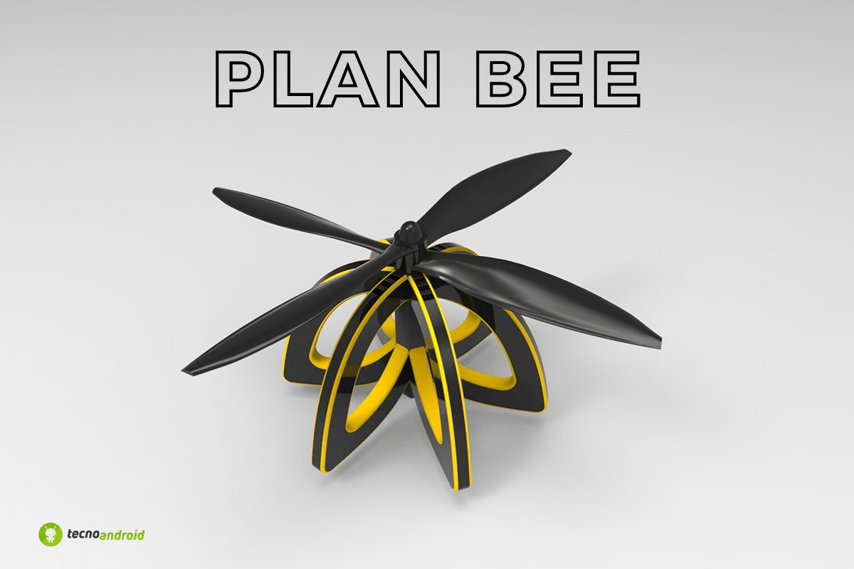Droni: Plan Bee l'aeromobile a pilotaggio remoto che simula le api
