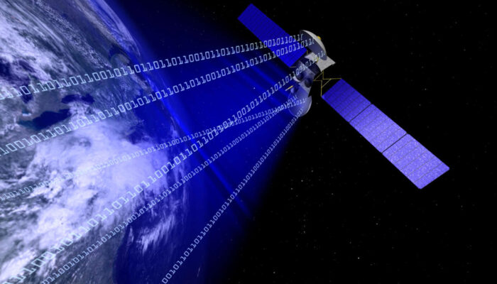 internet via satellite