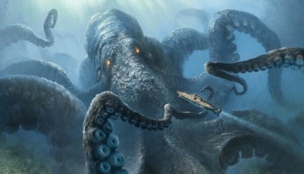 Squali VS Calamari giganti: immortalato lo strano scontro "tra Titani"