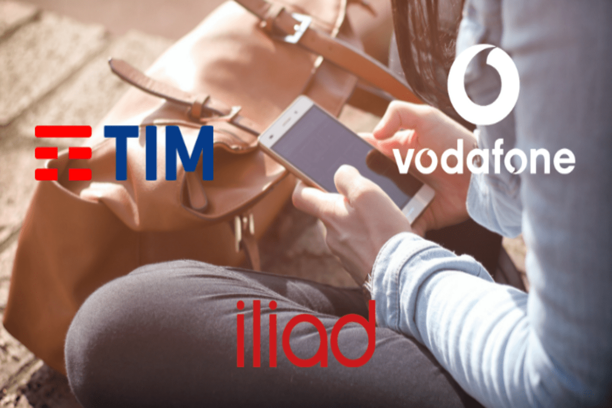 TIM. Vodafone, Iliad