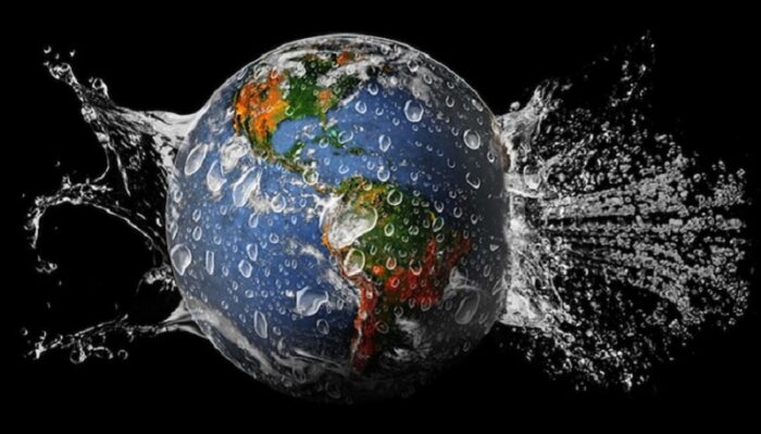 Acqua sulla terra