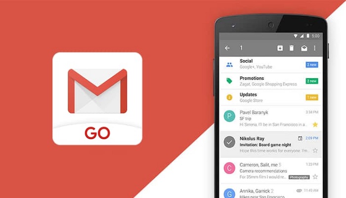 Gmail Go sbarca ufficialmente sul Play Store