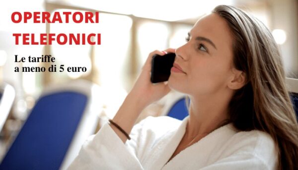 Operatori telefonici: le migliori offerte di ottobre a meno di 5 euro