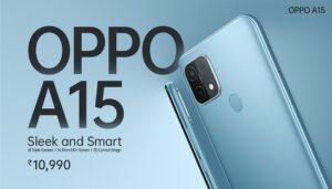 Oppo A15 ufficiale