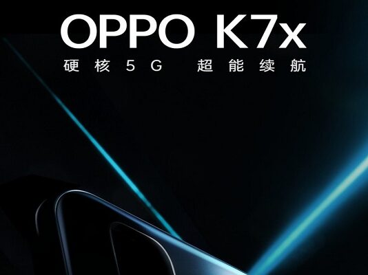 Oppo K7x teaser