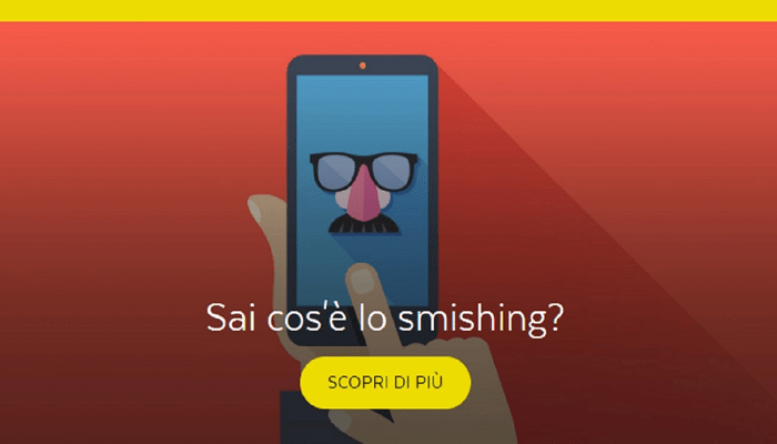 Poste Italiane, Phishing, SMISHING, truffa