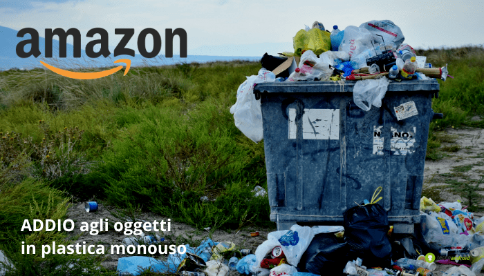 Amazon: la piattaforma dice stop agli oggetti in plastica monouso