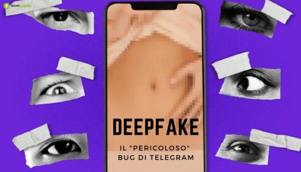 DEEPFAKE: fate attenzione a Telegram, uno strano bot "spoglia" gli utenti
