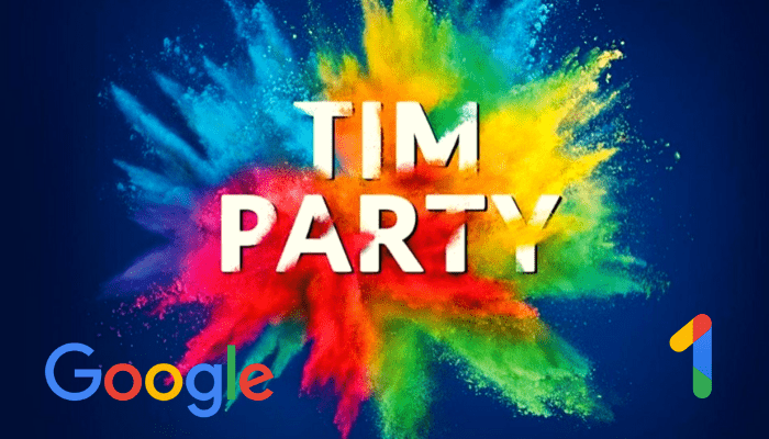 TIM Party: il mese di novembre porta tre mesi di Google One gratis