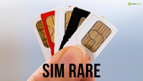 SIM rare: i collezionisti impazziscono per le sequenze più particolari