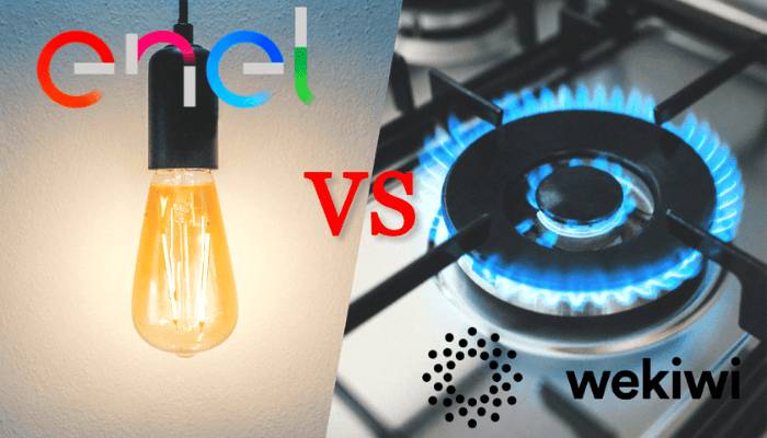 Wekiwi VS Eni e Enel: i fornitori di gas messi a confronto 
