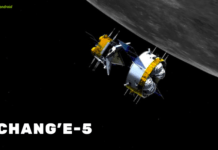 CNSA: la sonda Chang'e-5 compie il ricongiungimento con l'orbiter