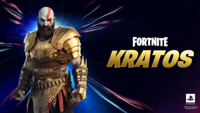 Kratos in Fortnite