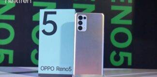 Oppo Reno 5 4G info