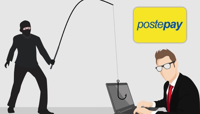 Postepay: truffa phishing in atto su molti indirizzi mail in Italia