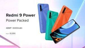 Redmi 9 power ufficiale
