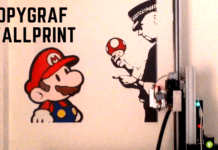 Copygraf Wallprint: arriva la stampante verticale che stampa sui muri