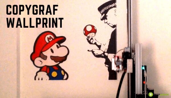 Copygraf Wallprint: arriva la stampante verticale che stampa sui muri