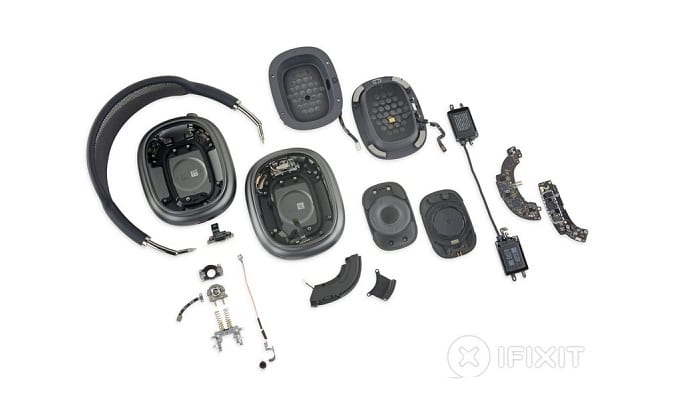 Apple, AirPods Max, Airpods, iFixit, Teardown