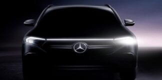 Mercedes EQA crossover elettrico teaser