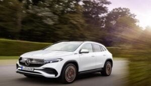 Mercedes EQA crossover elettrico ufficiale