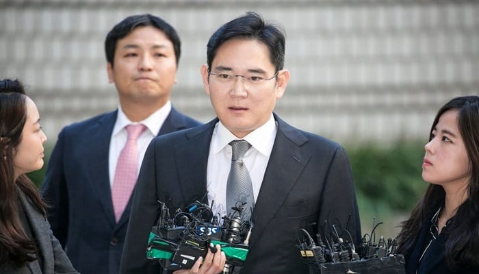 Samsung erede arrestato condannato per corruzione